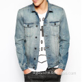 U'sake China Supplier Dongguan Wholesale Denim Jean Jacket for Men S191920